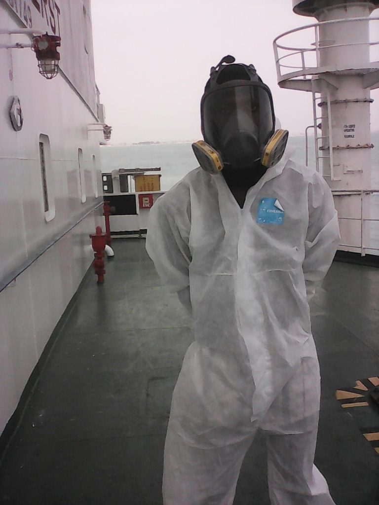 Safety commitment. PPE Protocol. Professional Field Execution. Vessel fumigation. Ready to deploy